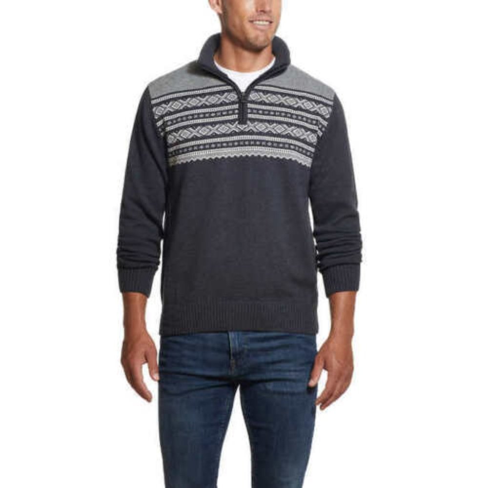 Men's Weatherproof VINTAGE 1/4 Zip Sweater